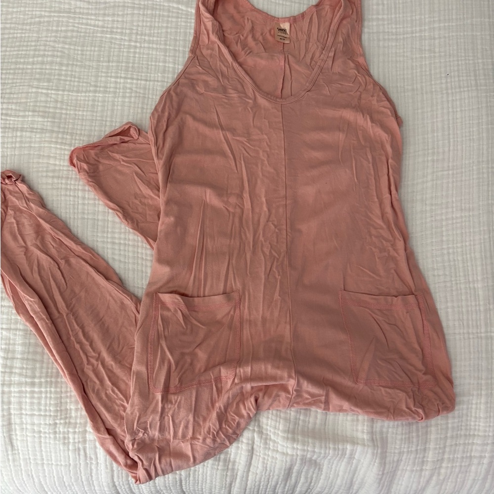 Smash + Tess Blush Pink Romper